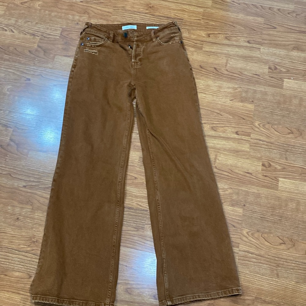 CLEO + WOLF WOMEN'S HIGH RISE DISTRESSED PANT